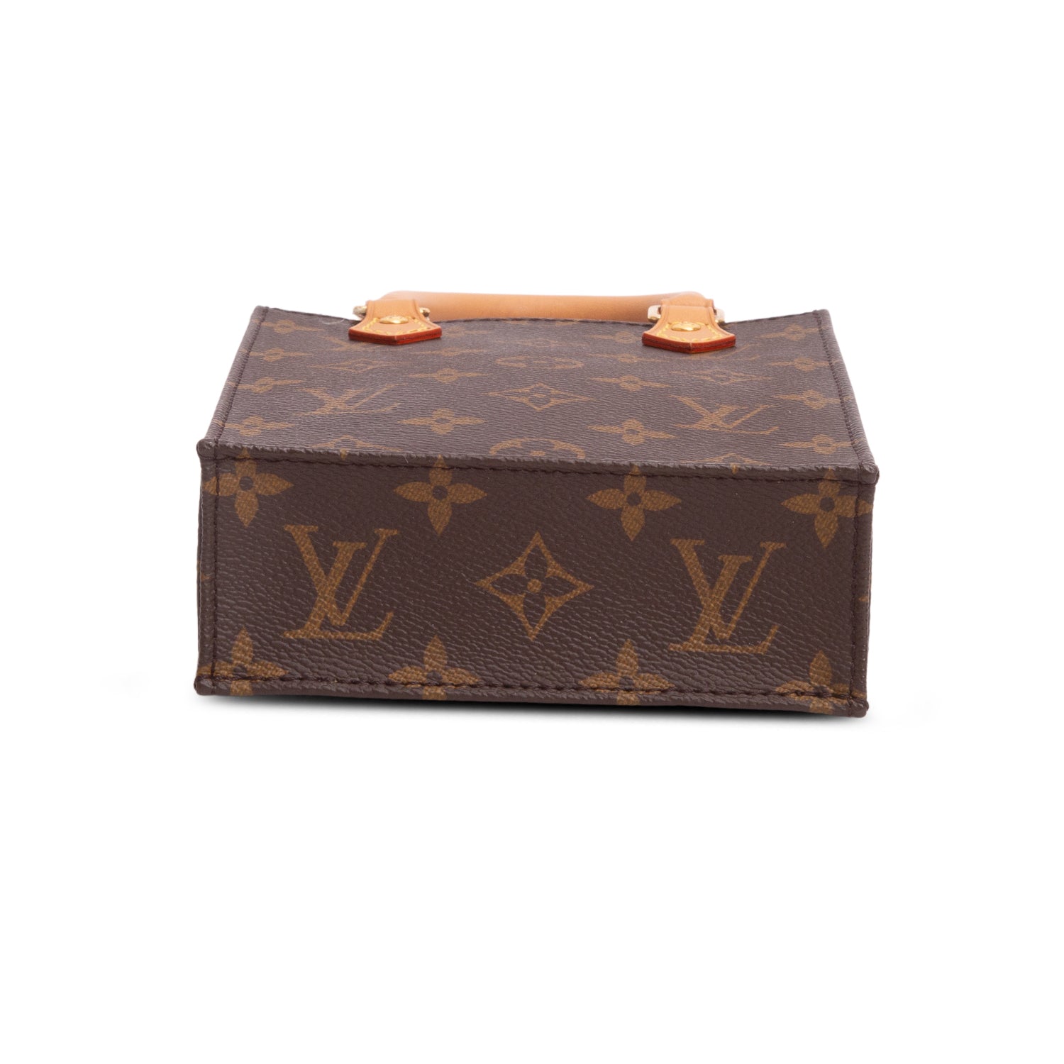 Louis Vuitton 2020 Monogram Petit Sac Plat w/ Box & Strap