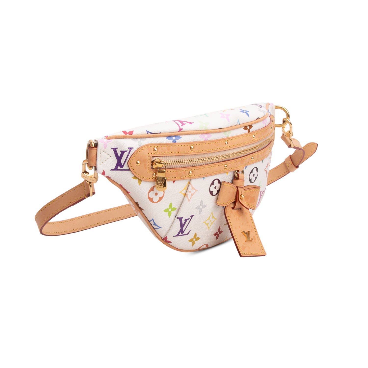Louis Vuitton Monogram Multicolor LV x TM High Rise Bumbag w/ Box