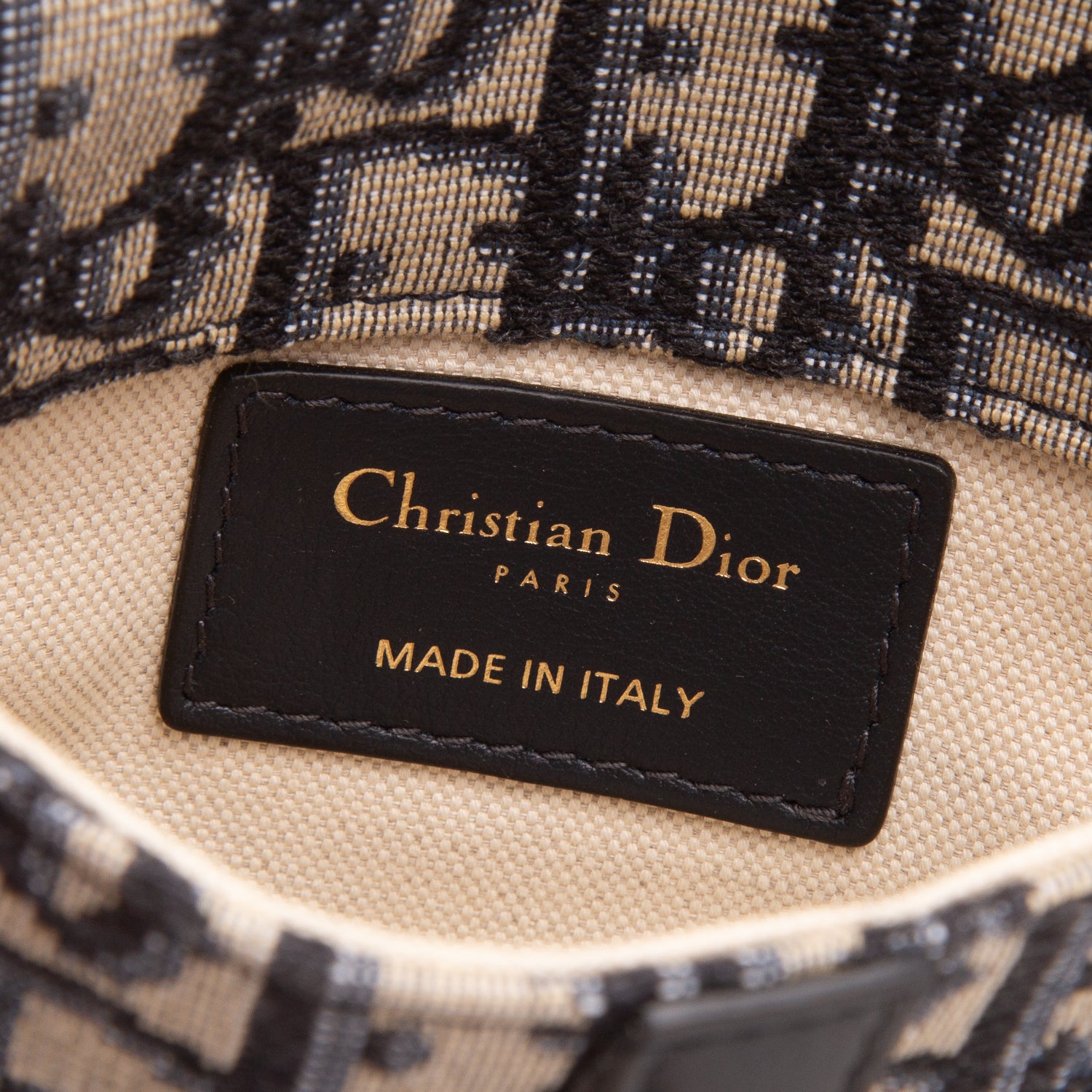 Christian Dior Oblique Saddle Belt Pouch