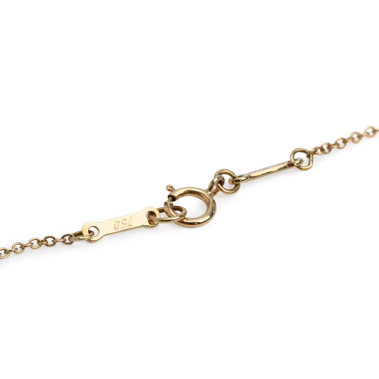 Tiffany & Co. Elsa Peretti 18k Yellow Gold 12MM Eternal Circle Pendant Necklace w/ Box