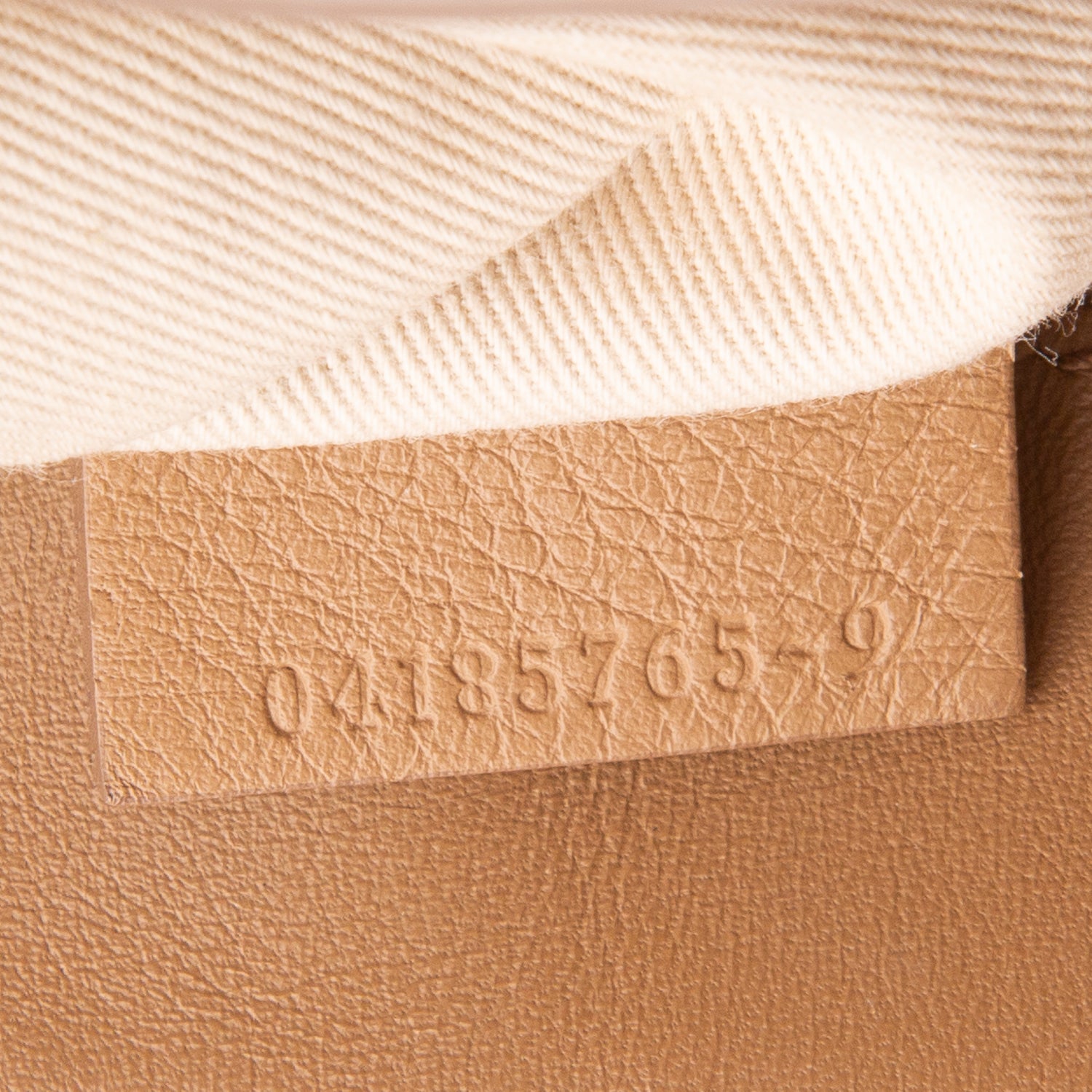 Chloe Brown Calfskin Quilted Mini Faye Backpack