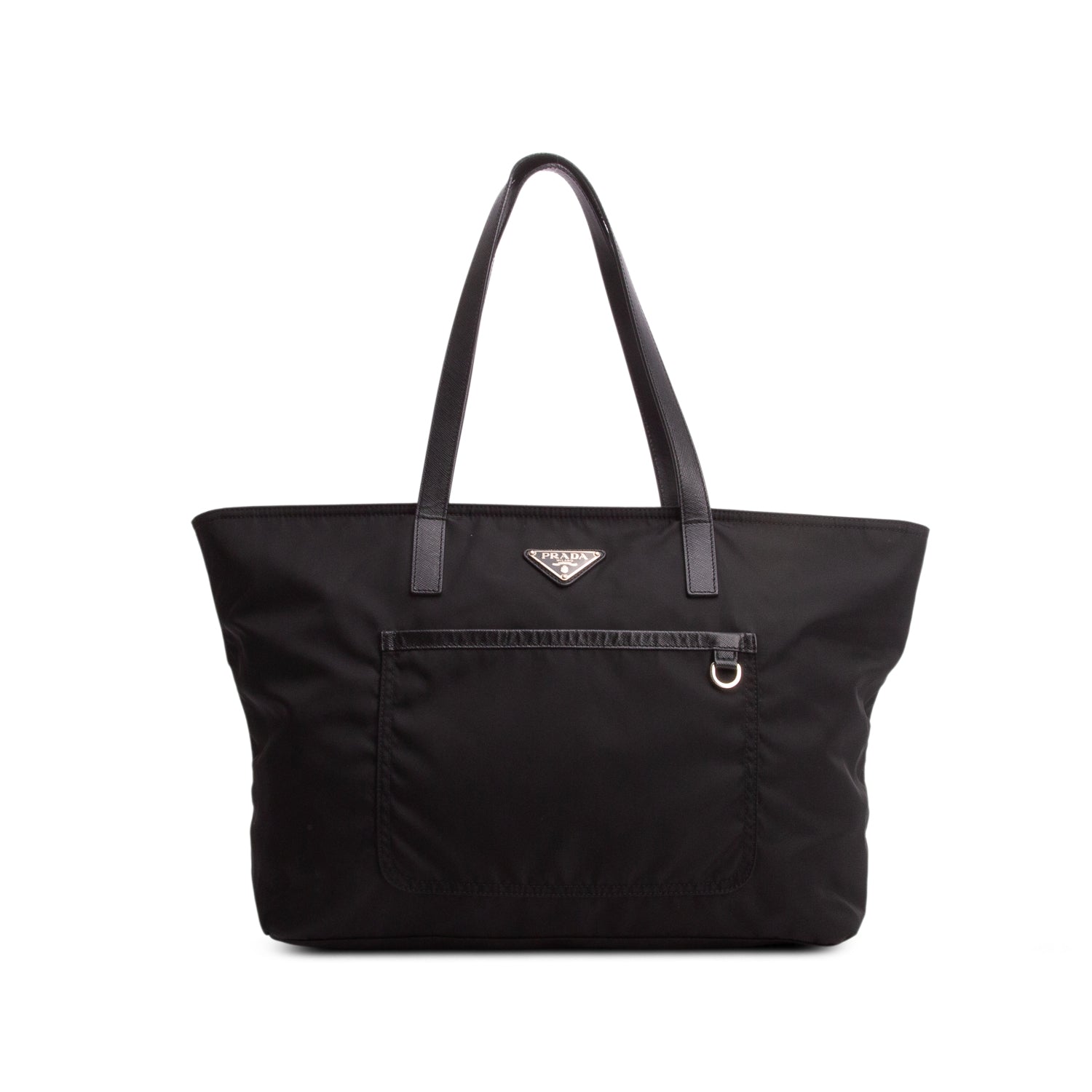 Prada Black Tessuto Nylon Tote