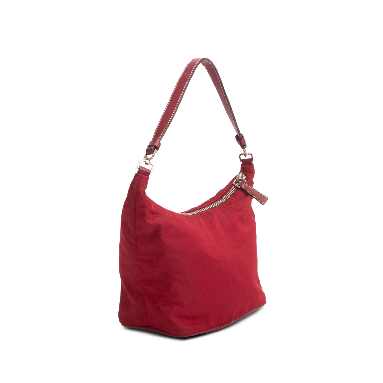Prada Red Tessuto Sirio Pochette