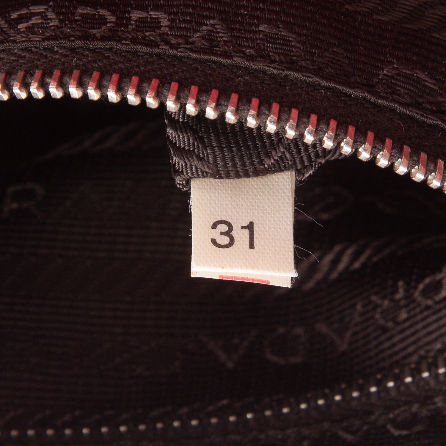 Prada Red Tessuto Sirio Pochette