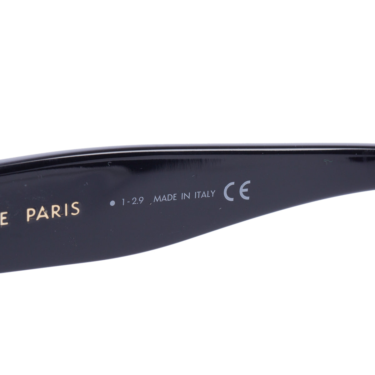 Celine CL4002UN Black Acetate Square Cat Eye Sunglasses w/ Box & Case
