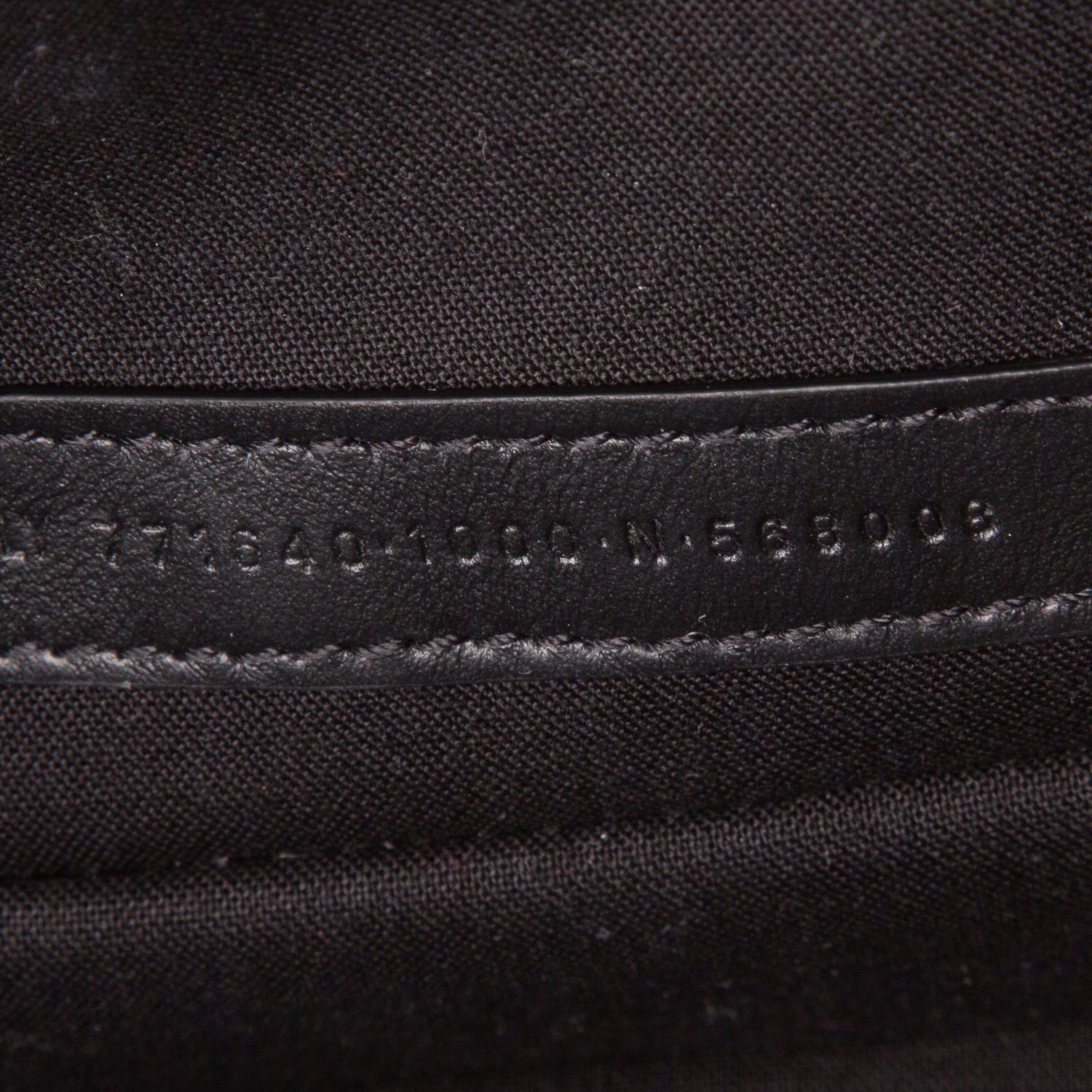 Balenciaga Black Agneau Arena Le Cagole Sling Bag XS