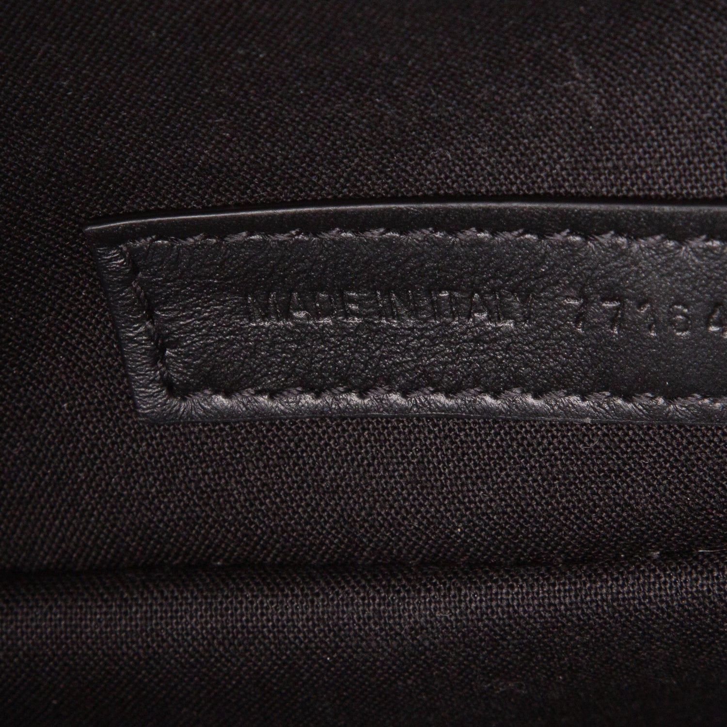 Balenciaga Black Agneau Arena Le Cagole Sling Bag XS