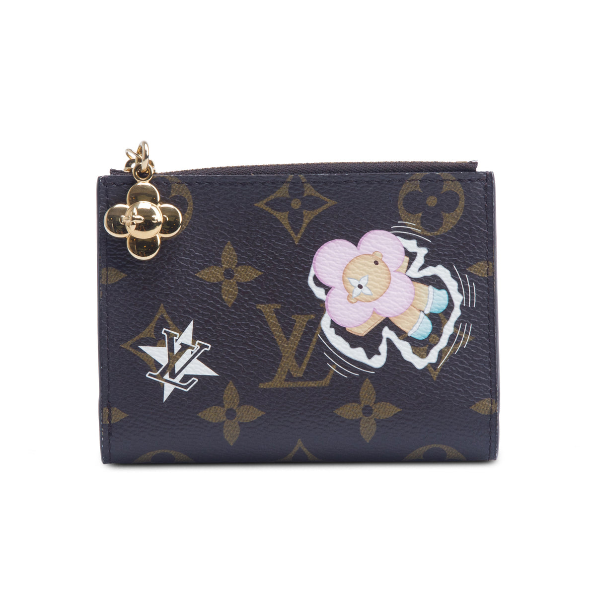 Louis Vuitton Monogram Snow Show Lisa Wallet
