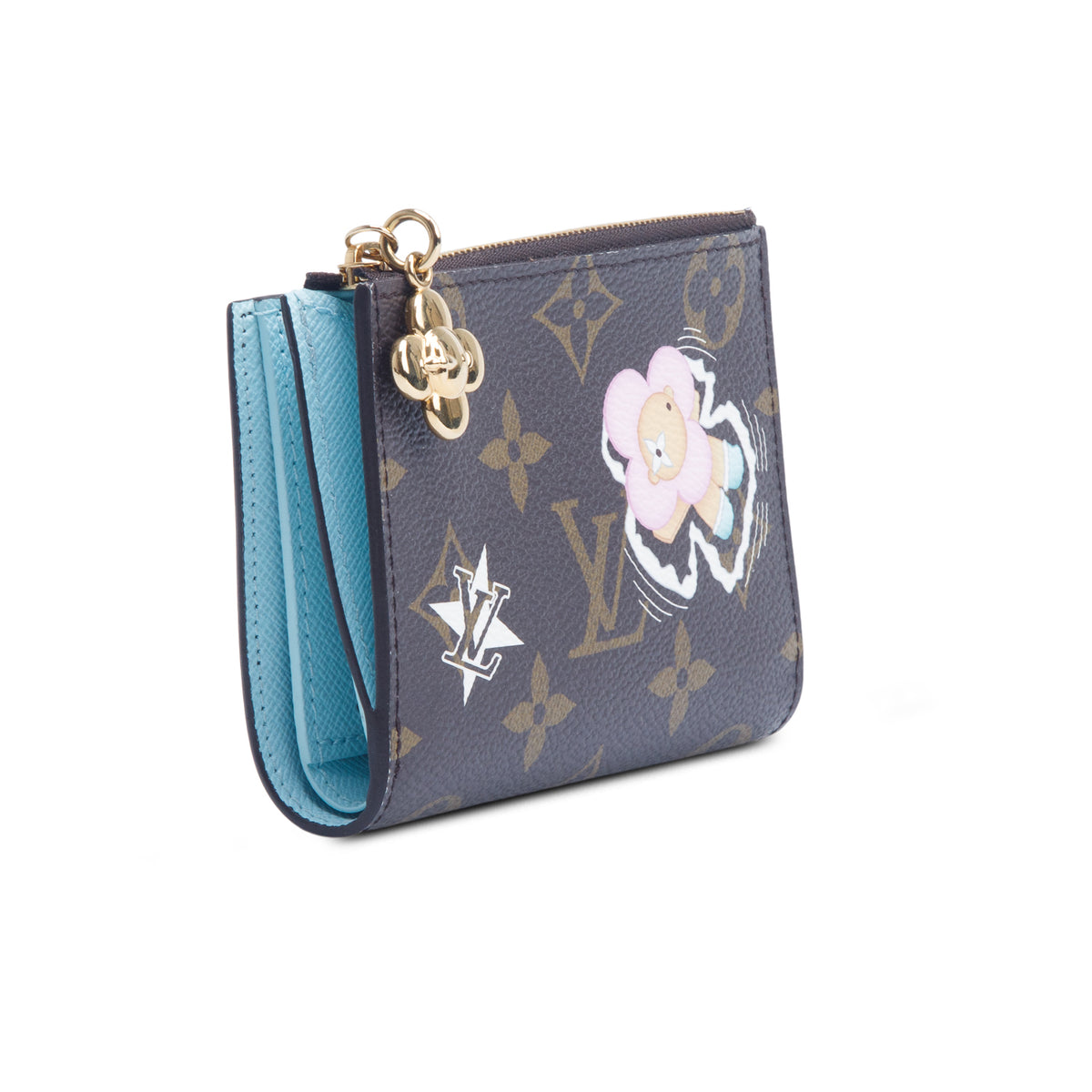 Louis Vuitton Monogram Snow Show Lisa Wallet