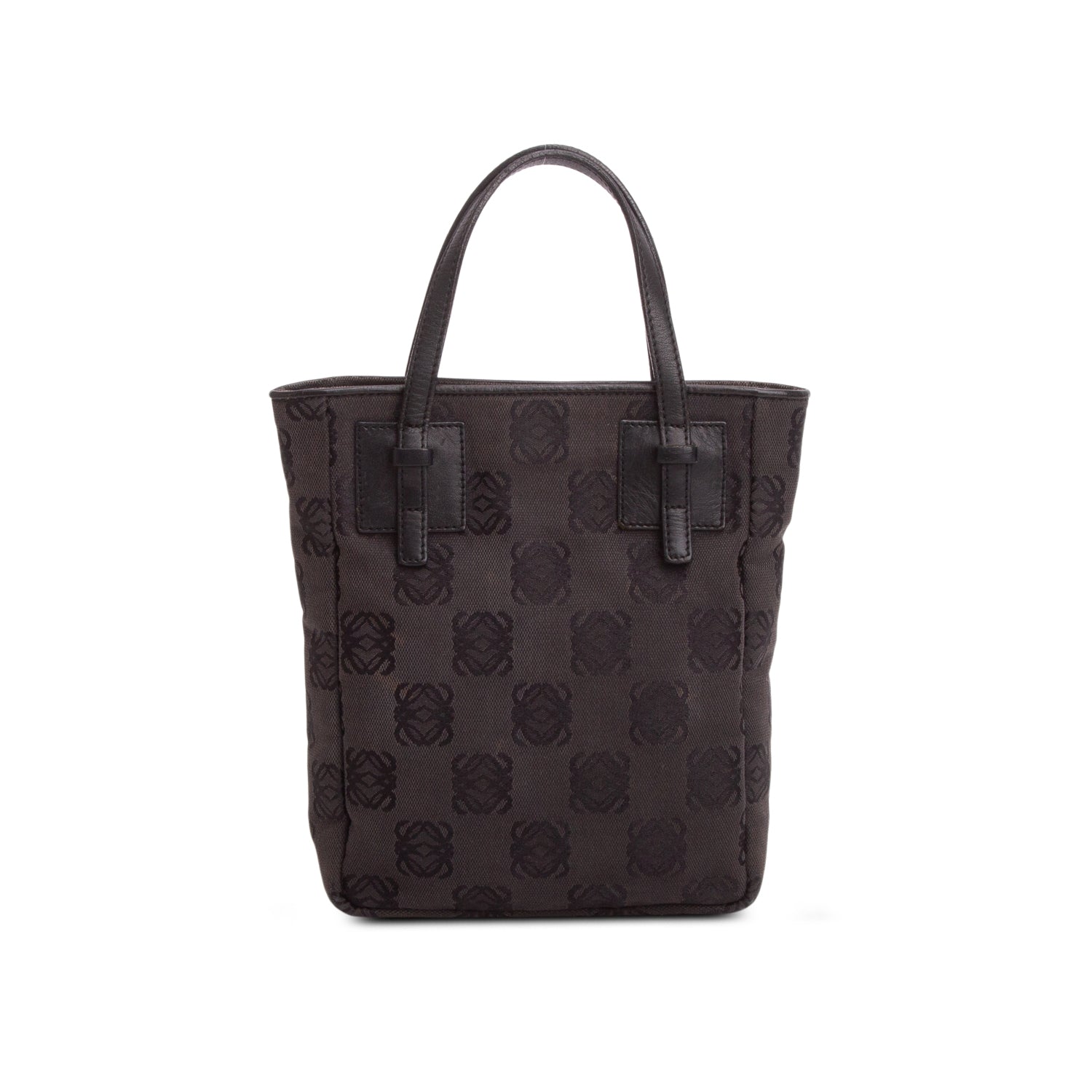 Loewe Black Anagram Canvas Mini Tote