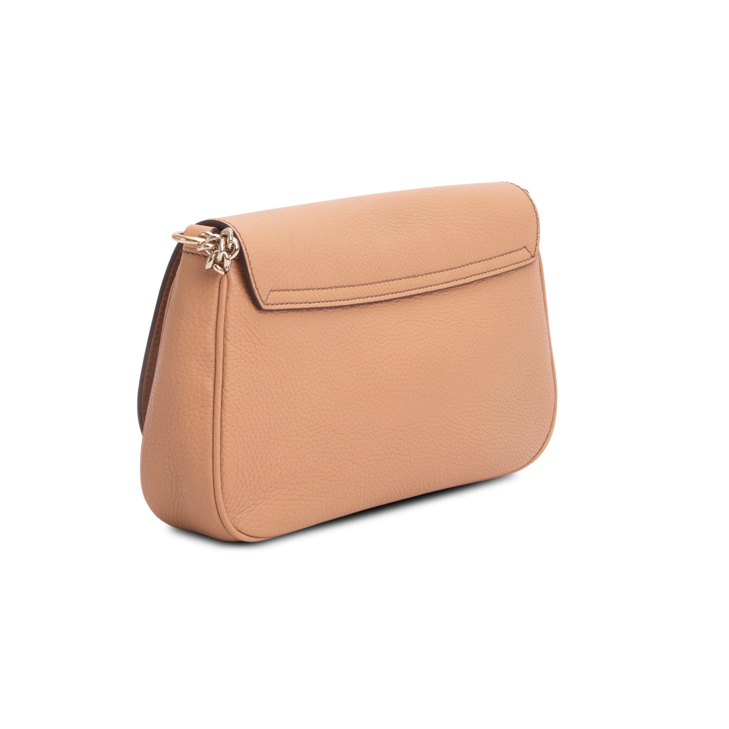 Gucci Brown Leather Medium Soho Flap Crossbody Bag w/ Box