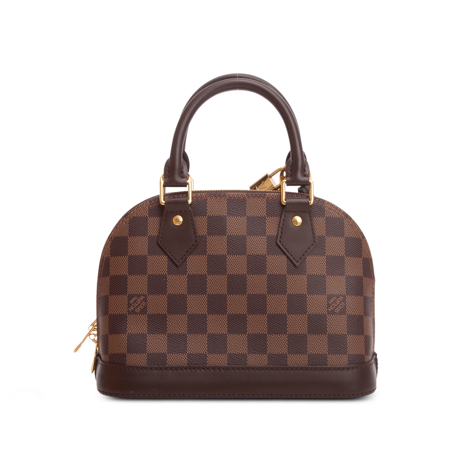 Louis Vuitton Damier Ebene Alma BB w/ Box & Strap
