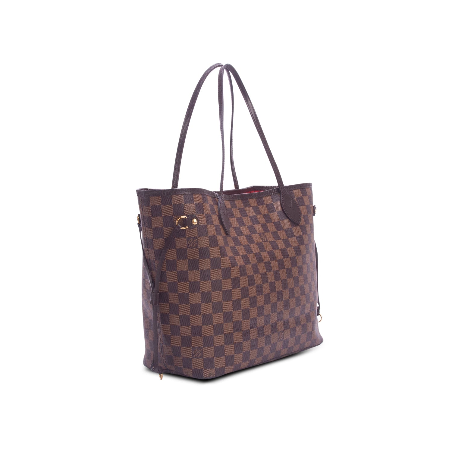 Louis Vuitton Damier Ebene Neverfull MM w/ Pouch