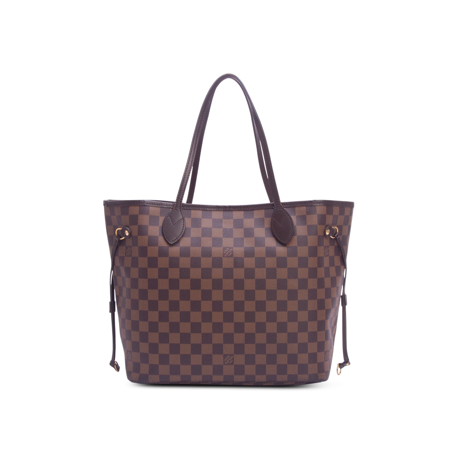 Louis Vuitton Damier Ebene Neverfull MM w/ Pouch