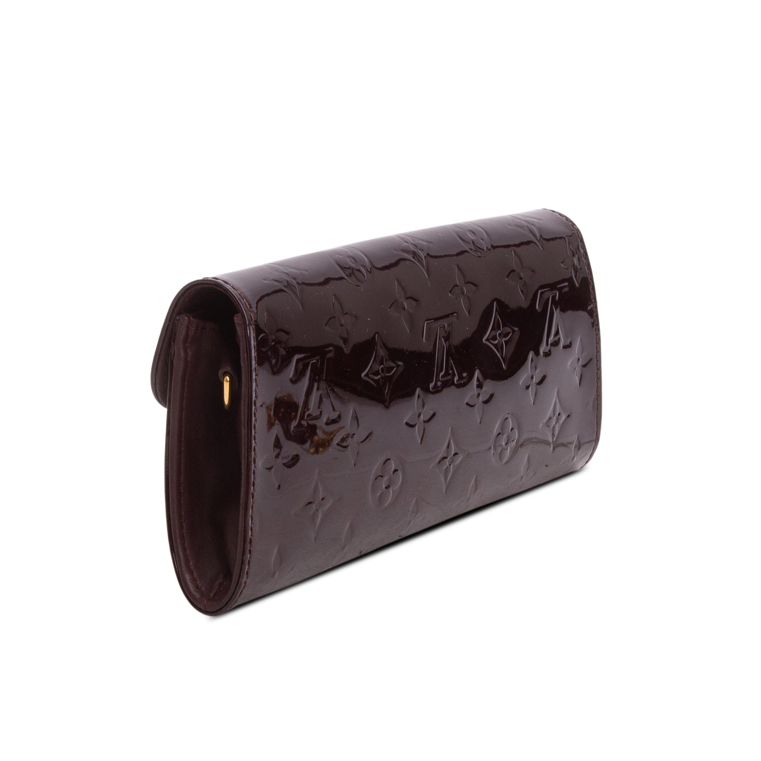 Louis Vuitton Amarante Vernis Sunset Boulevard Clutch