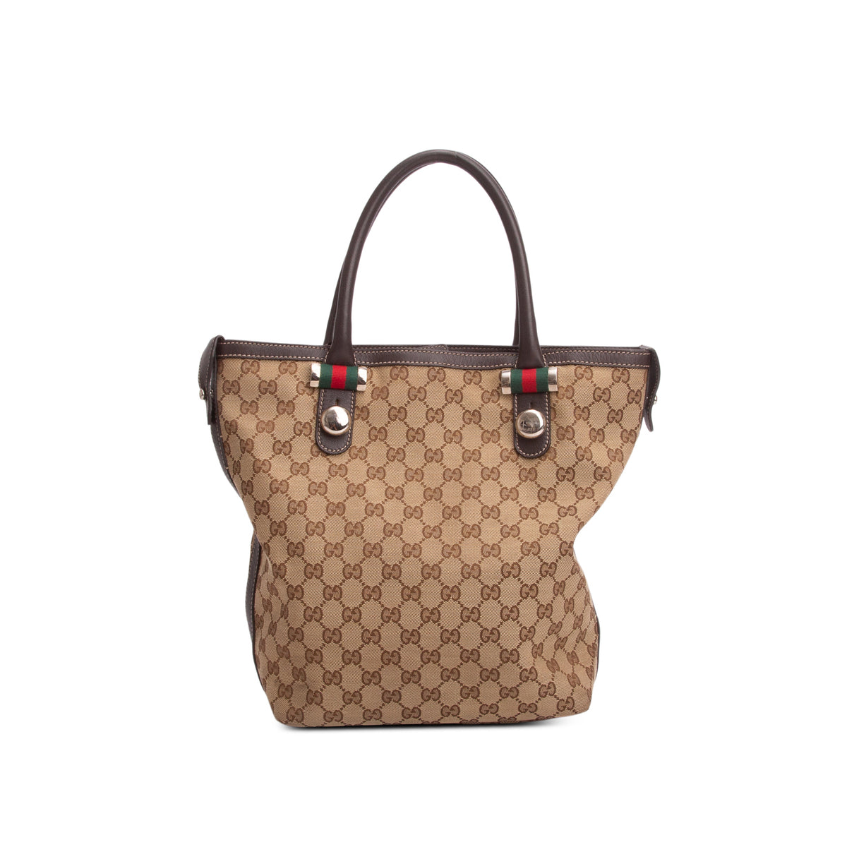 Gucci Monogram Medium Match Ball Tote