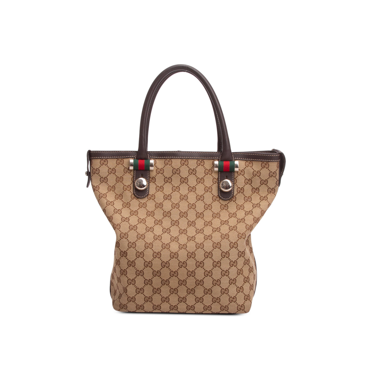 Gucci Monogram Medium Match Ball Tote