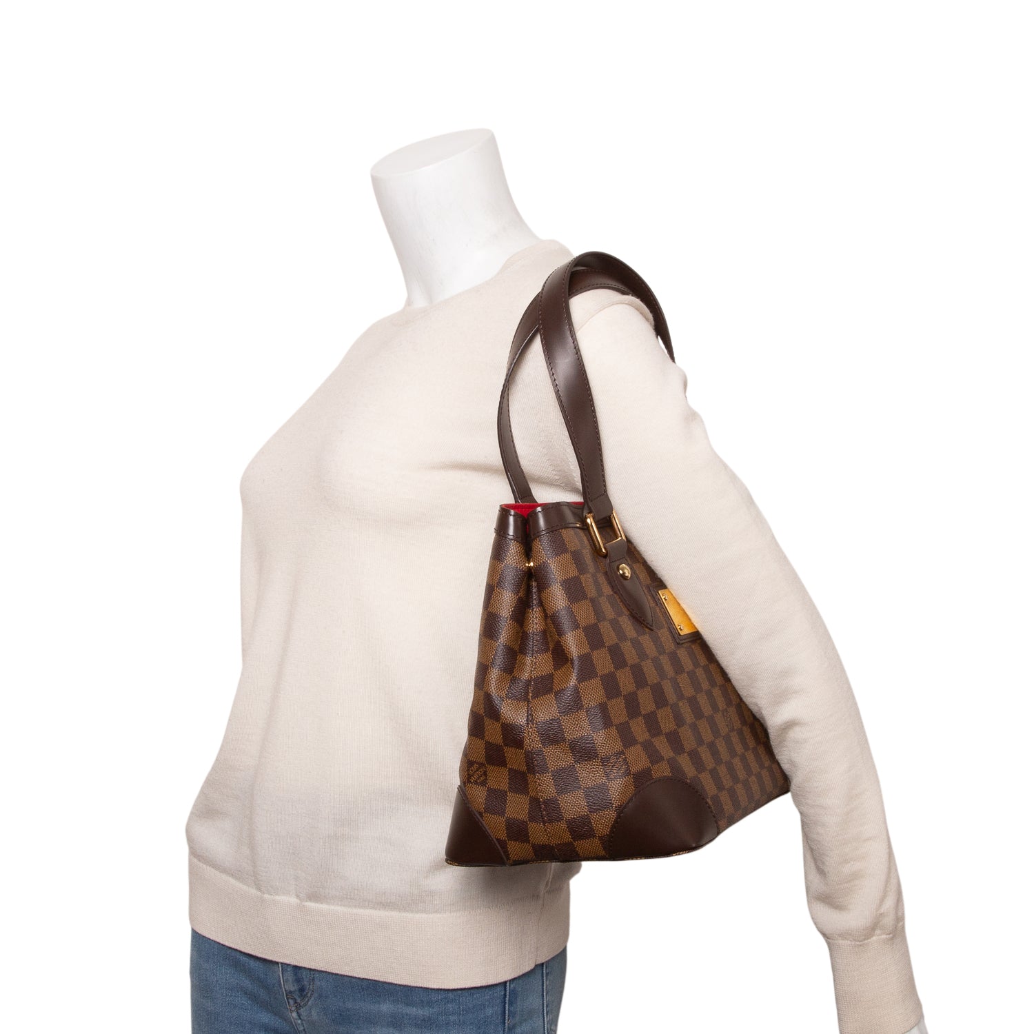 Louis Vuitton Damier Ebene Hampstead PM w/ Box