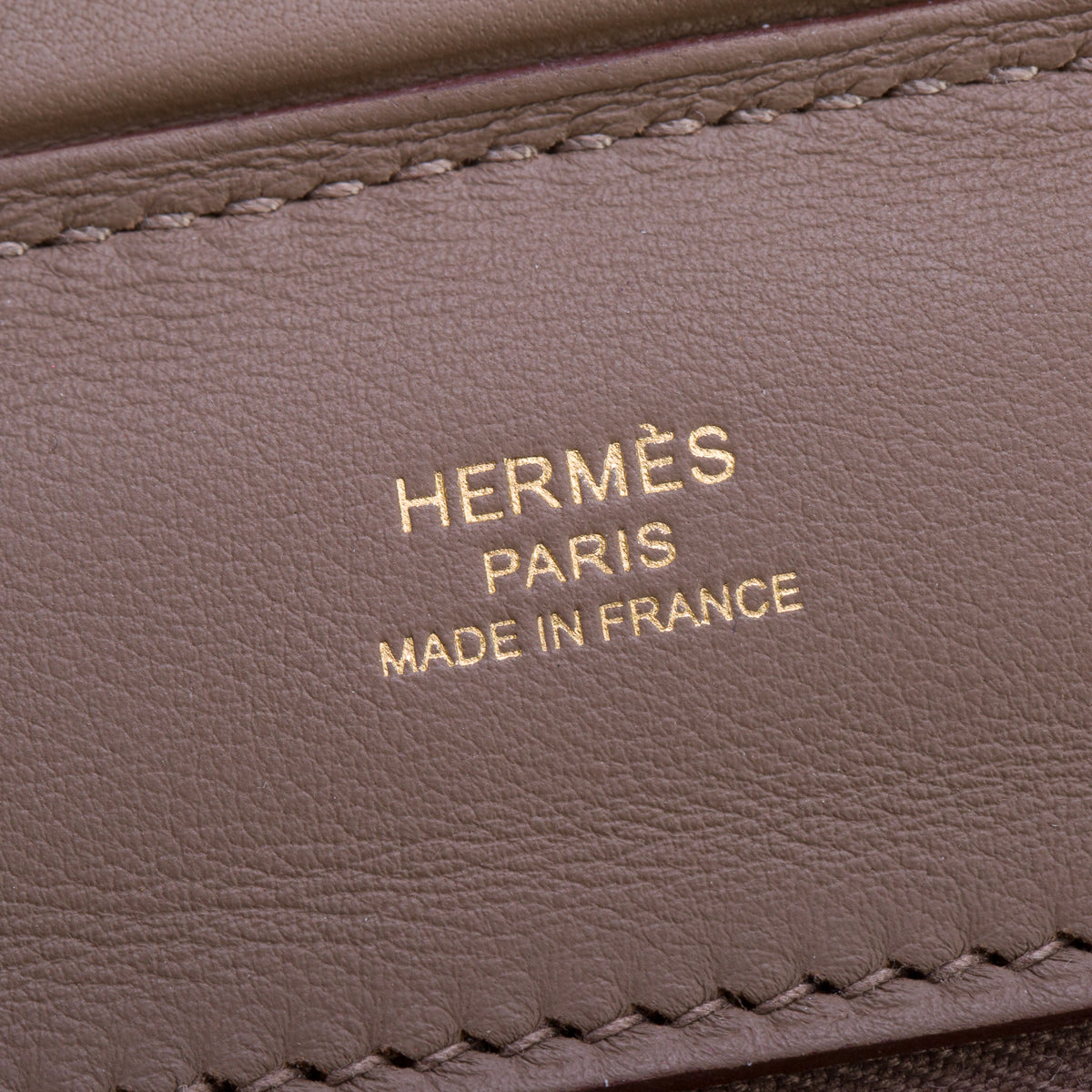 Hermes 2023 Etoupe Evercolor Swift 24/24 21 w/ Box & Strap