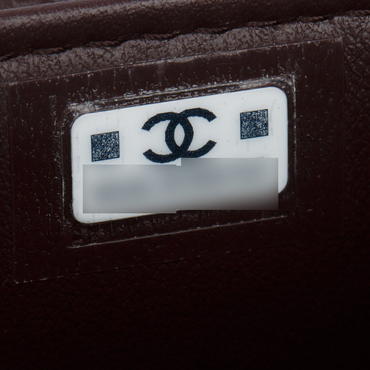 Chanel Brown Shiny Caviar Mini Preppy Coco Shoulder Bag w/ Box
