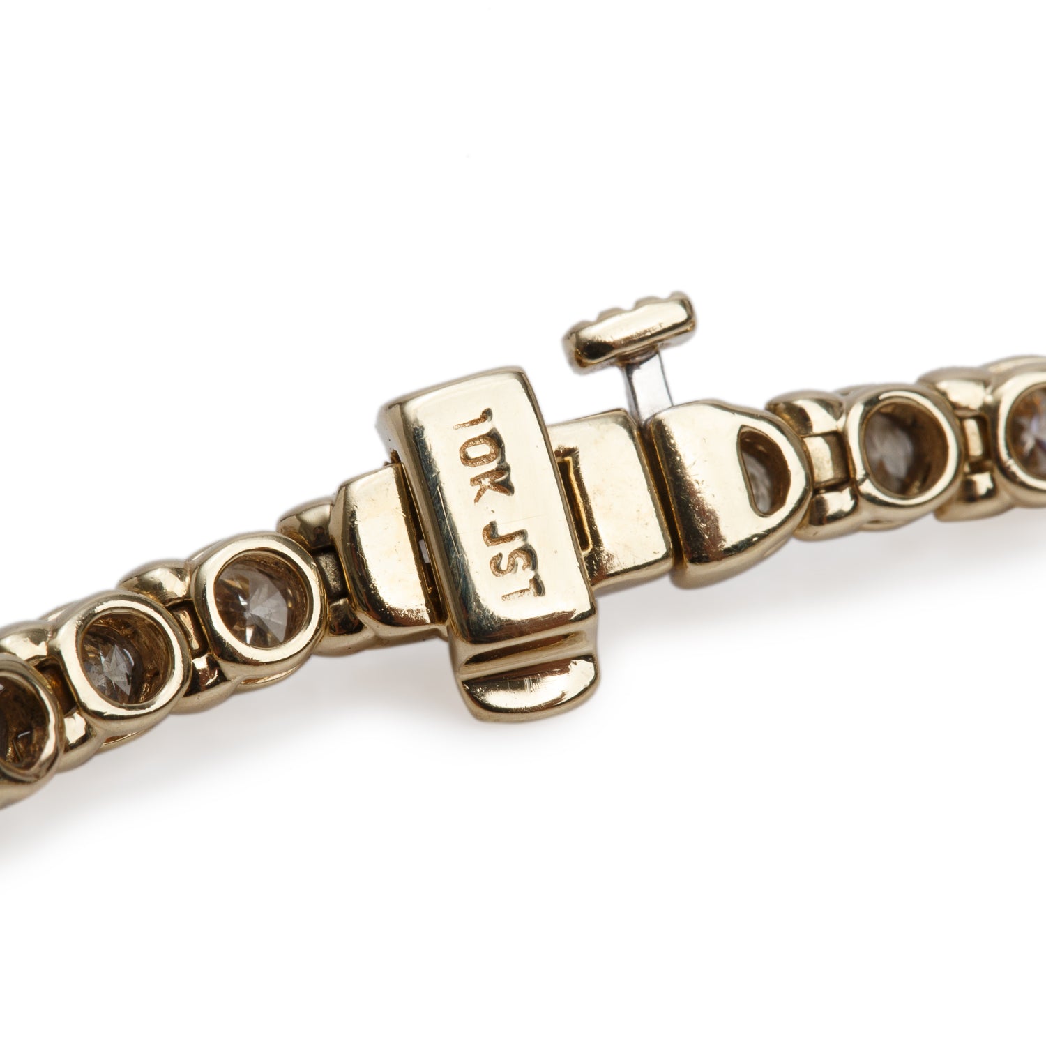 10k Yellow Gold 4.14 tcw. Diamond Tennis Bracelet