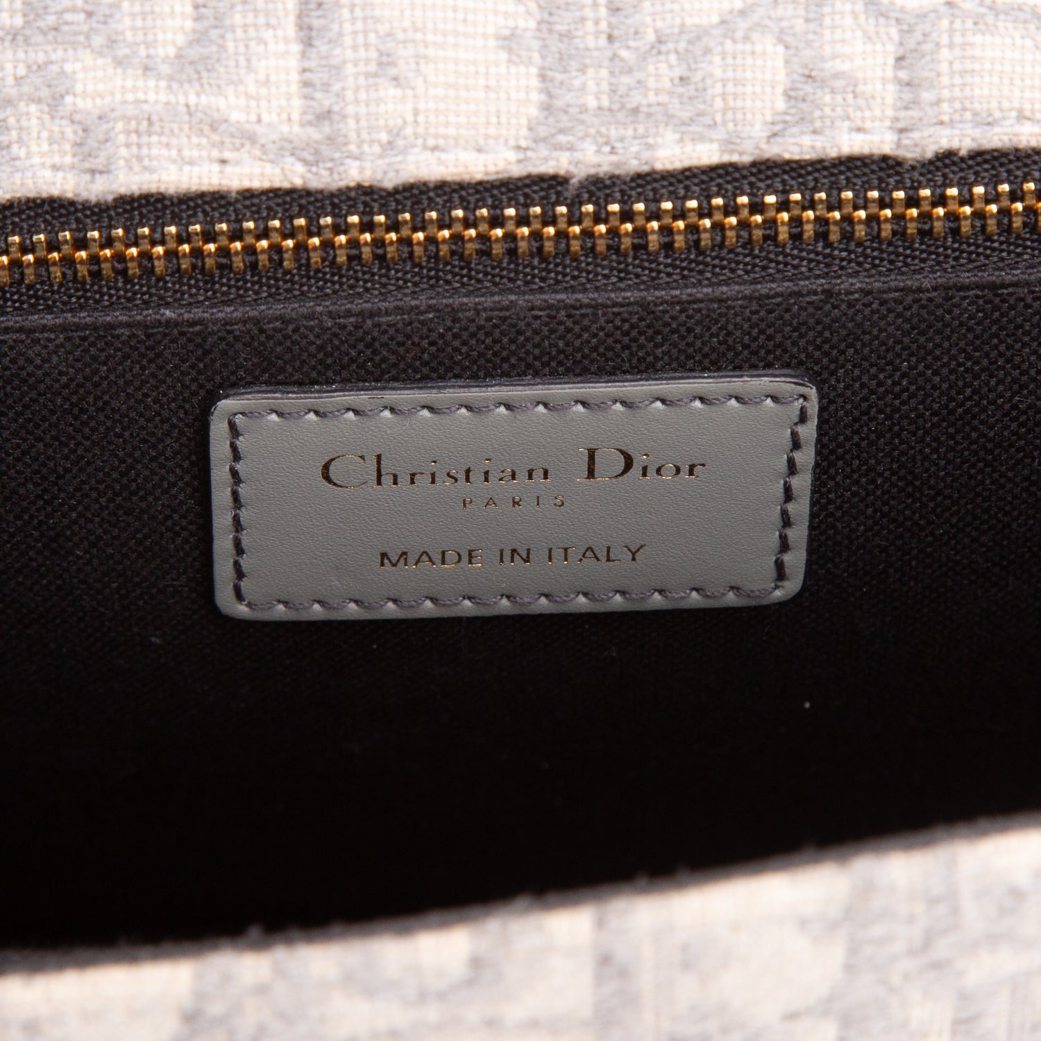 Christian Dior 2022 Grey Oblique 30 Montaigne Flap Bag w/ Box
