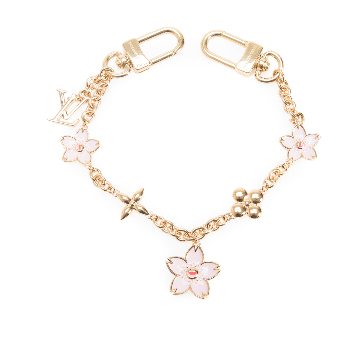 Louis Vuitton LV x TM Cherry Blossom Bag Chain Key Holder