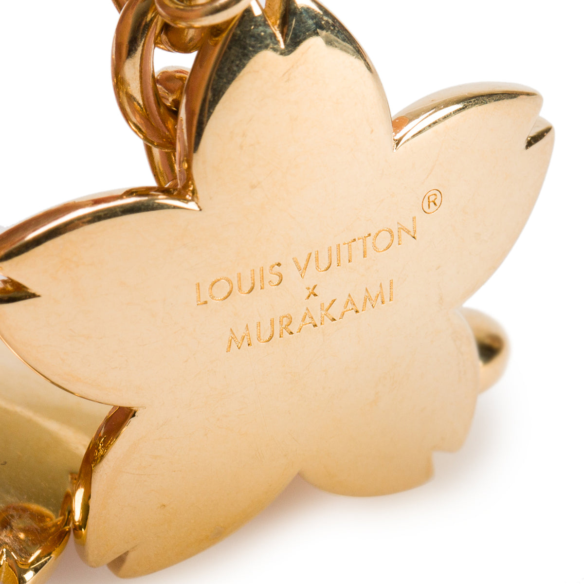 Louis Vuitton LV x TM Cherry Blossom Bag Chain Key Holder