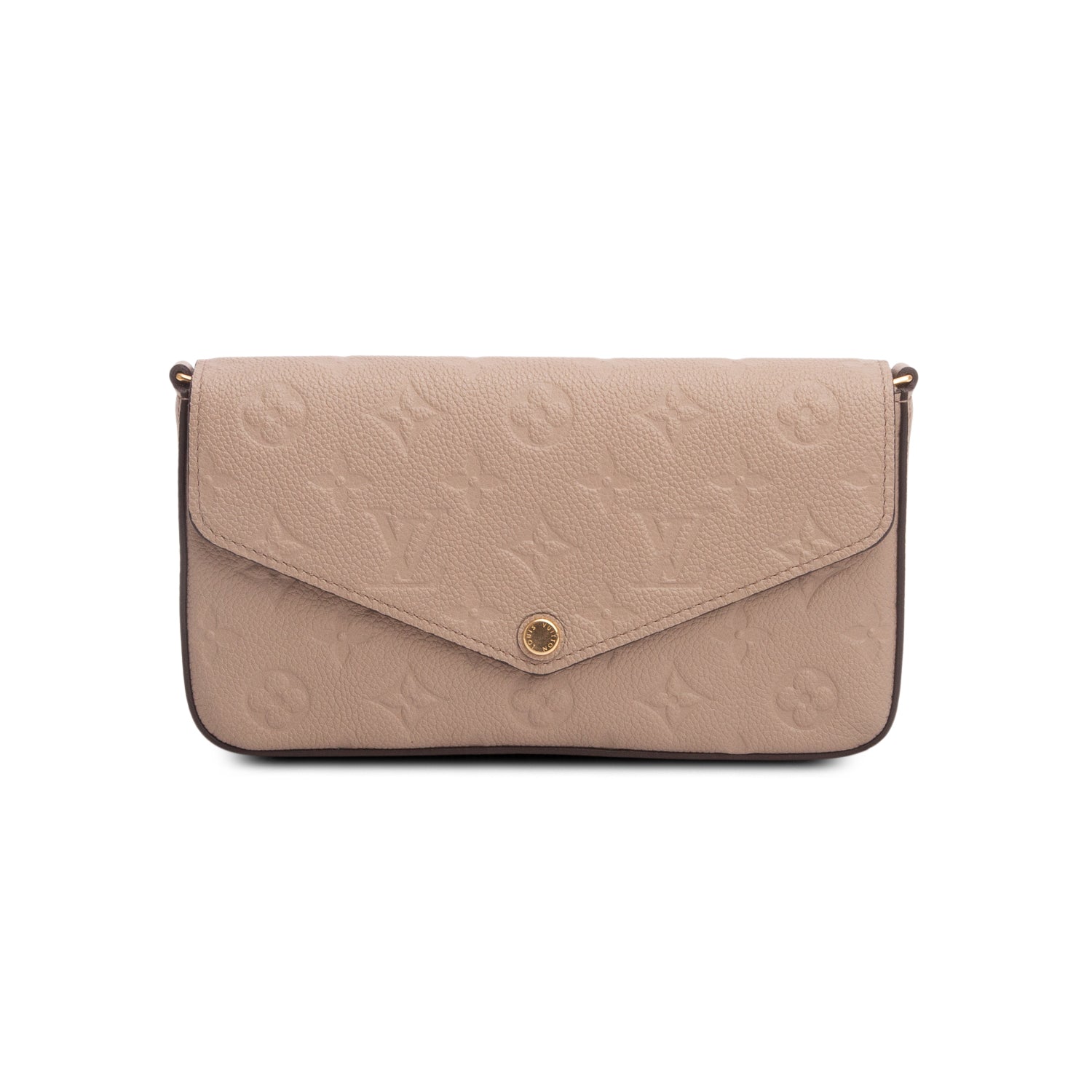 Louis Vuitton Turtledove Monogram Empreinte Leather Felicie Pochette