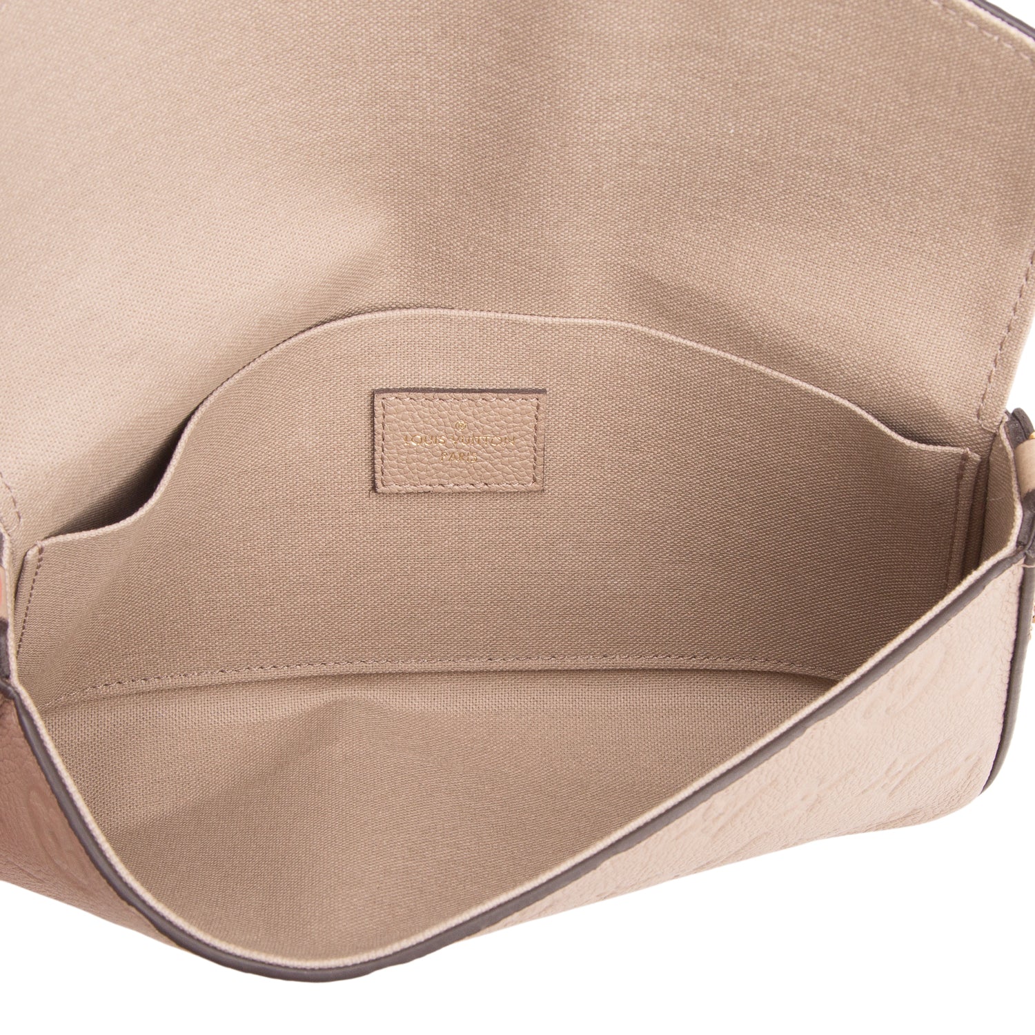 Louis Vuitton Turtledove Monogram Empreinte Leather Felicie Pochette