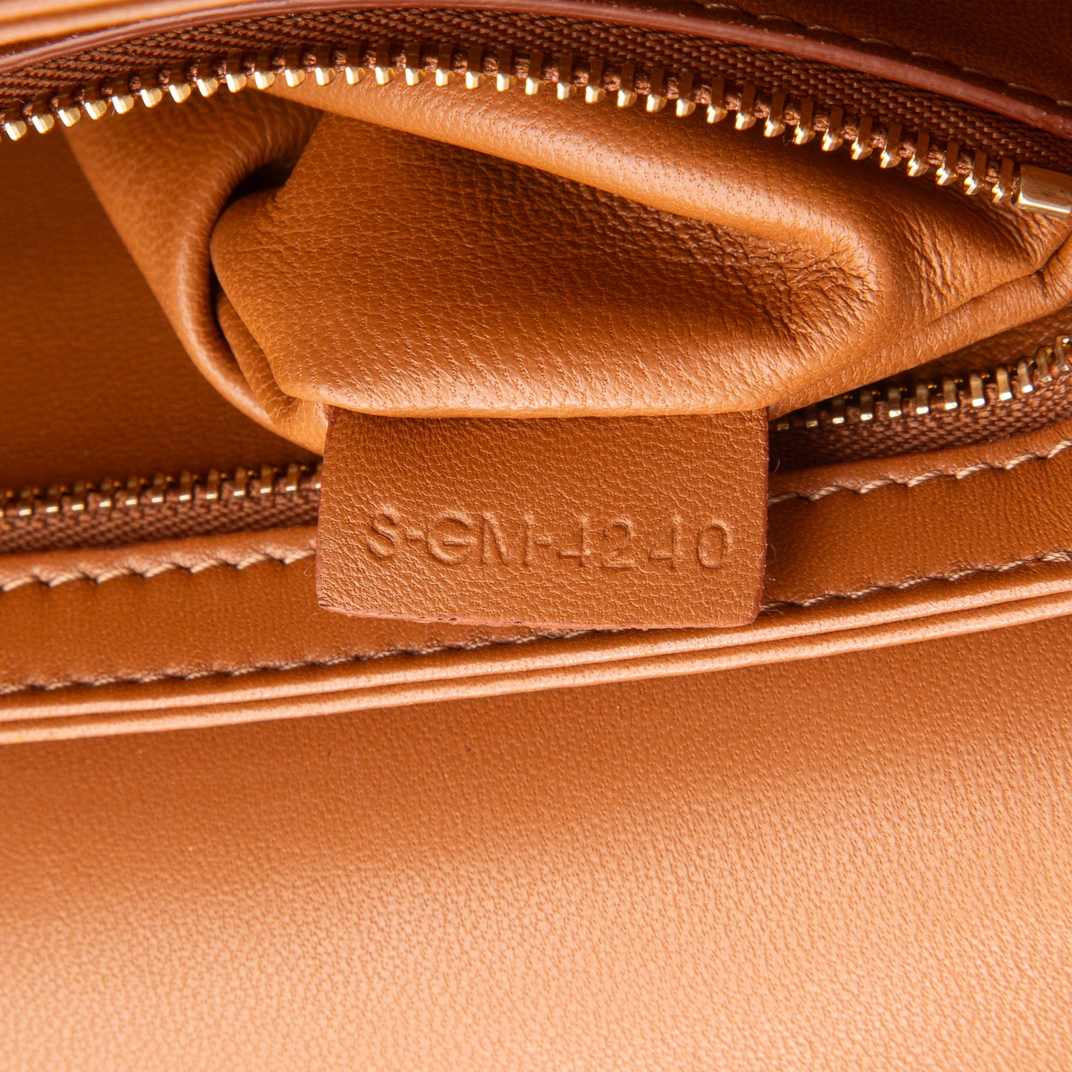 Celine 2020 Beige Textile Natural Calfskin Teen Triomphe