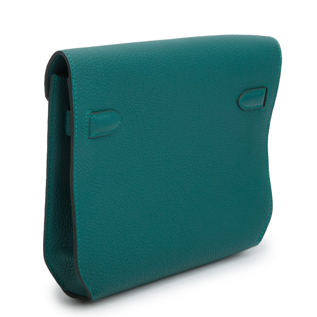 Hermes 2020 Vert Vertigo Togo Kelly Depeches 25 Pouch