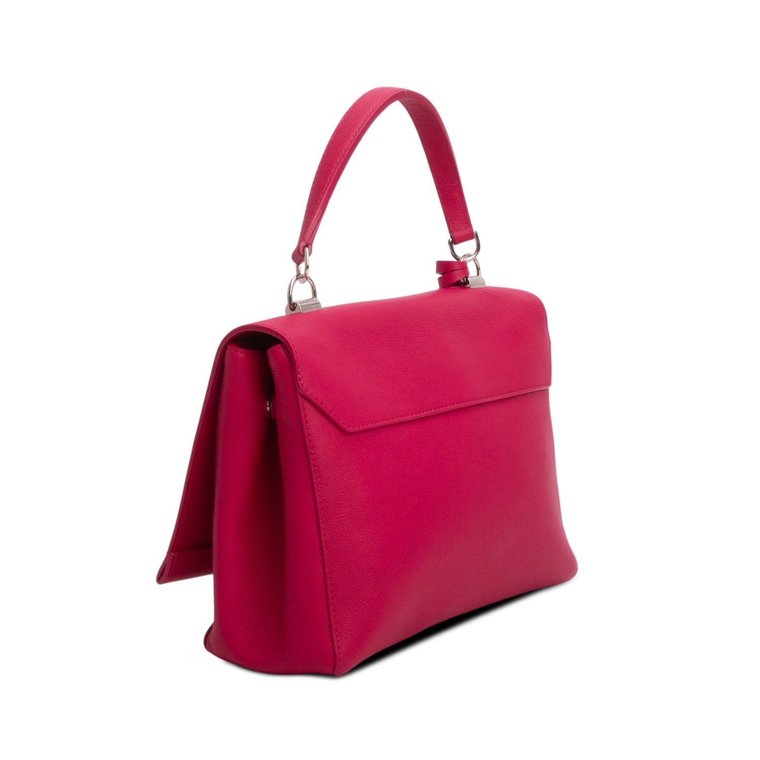 Louis Vuitton Pink Calfskin Lockme II Top Handle Bag w/ Strap