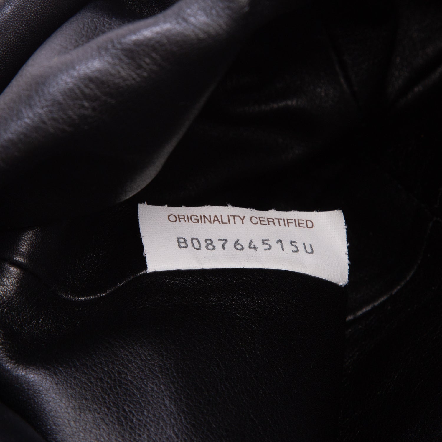 Bottega Veneta Black Calfskin Leather The Classic Large Pouch
