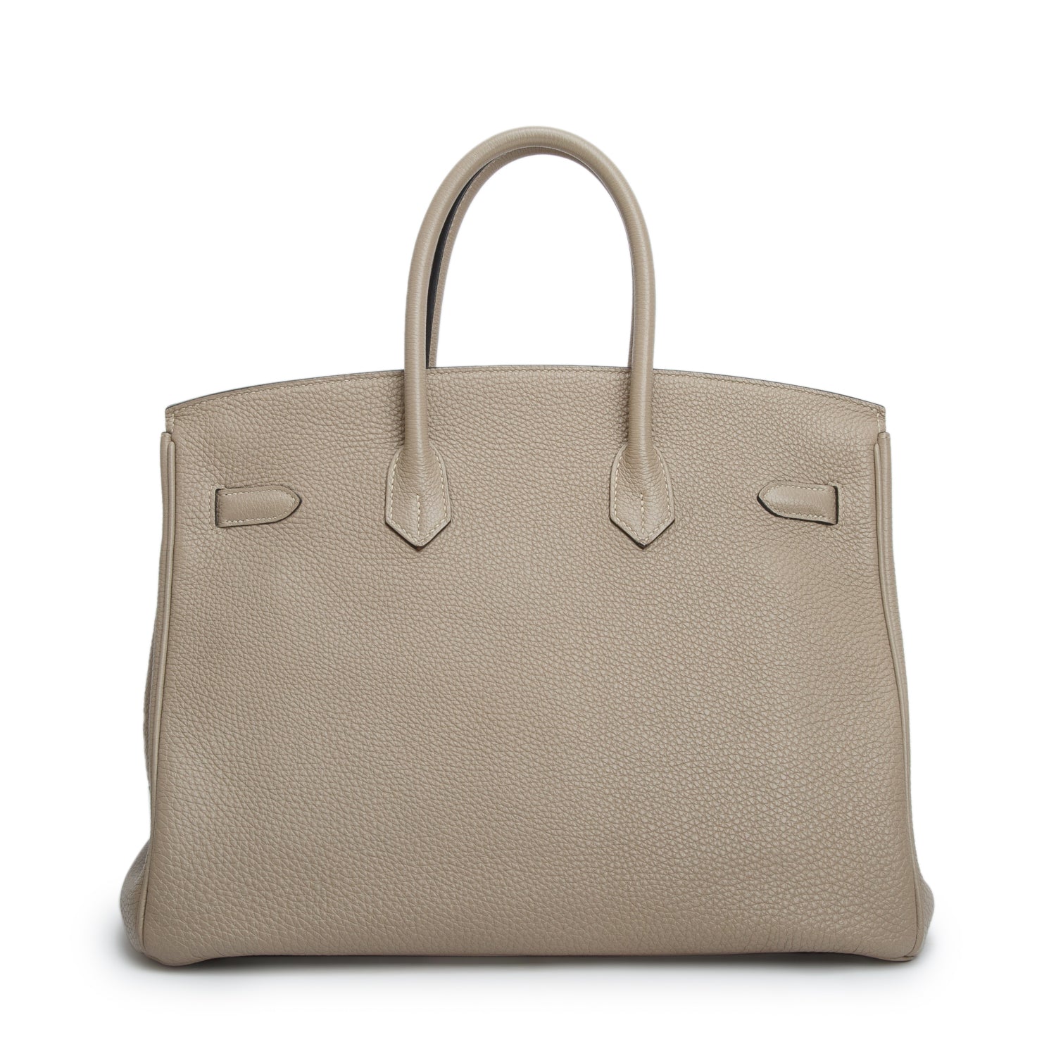 Hermes Gris Tourterelle Taurillon Clemence Birkin 35