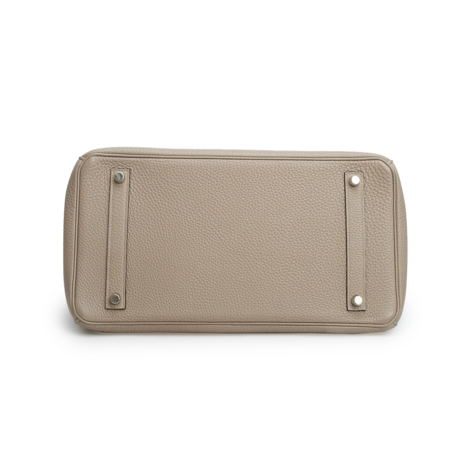 Hermes Gris Tourterelle Taurillon Clemence Birkin 35