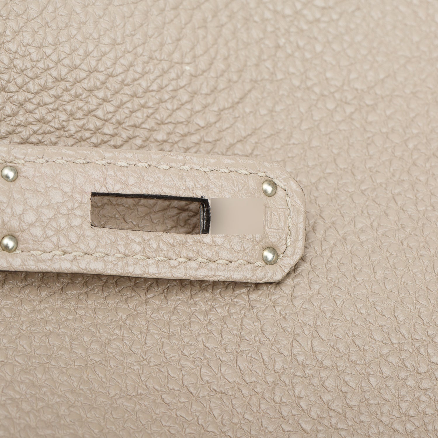 Hermes Gris Tourterelle Taurillon Clemence Birkin 35