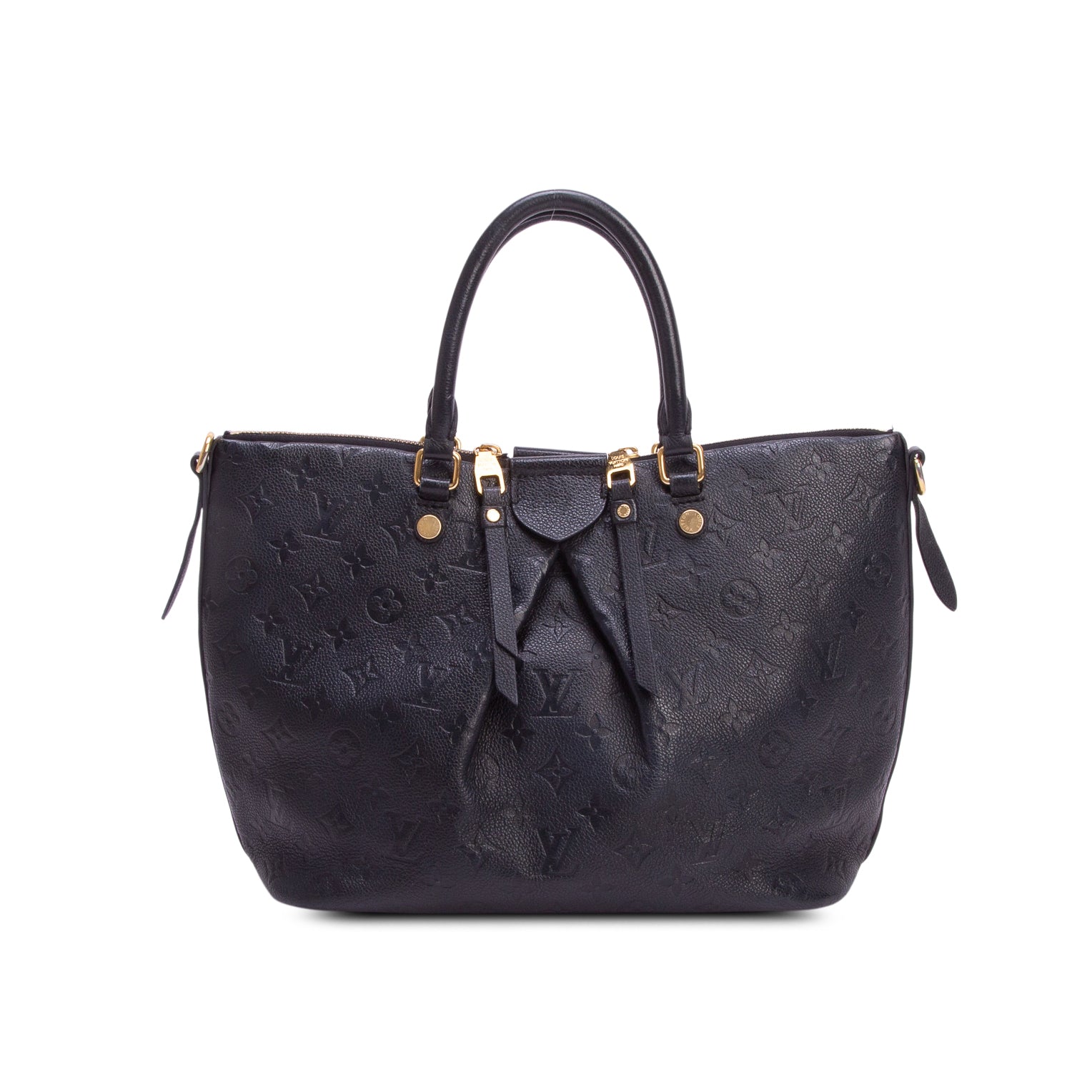 Louis Vuitton Black Empreinte Mazarine PM