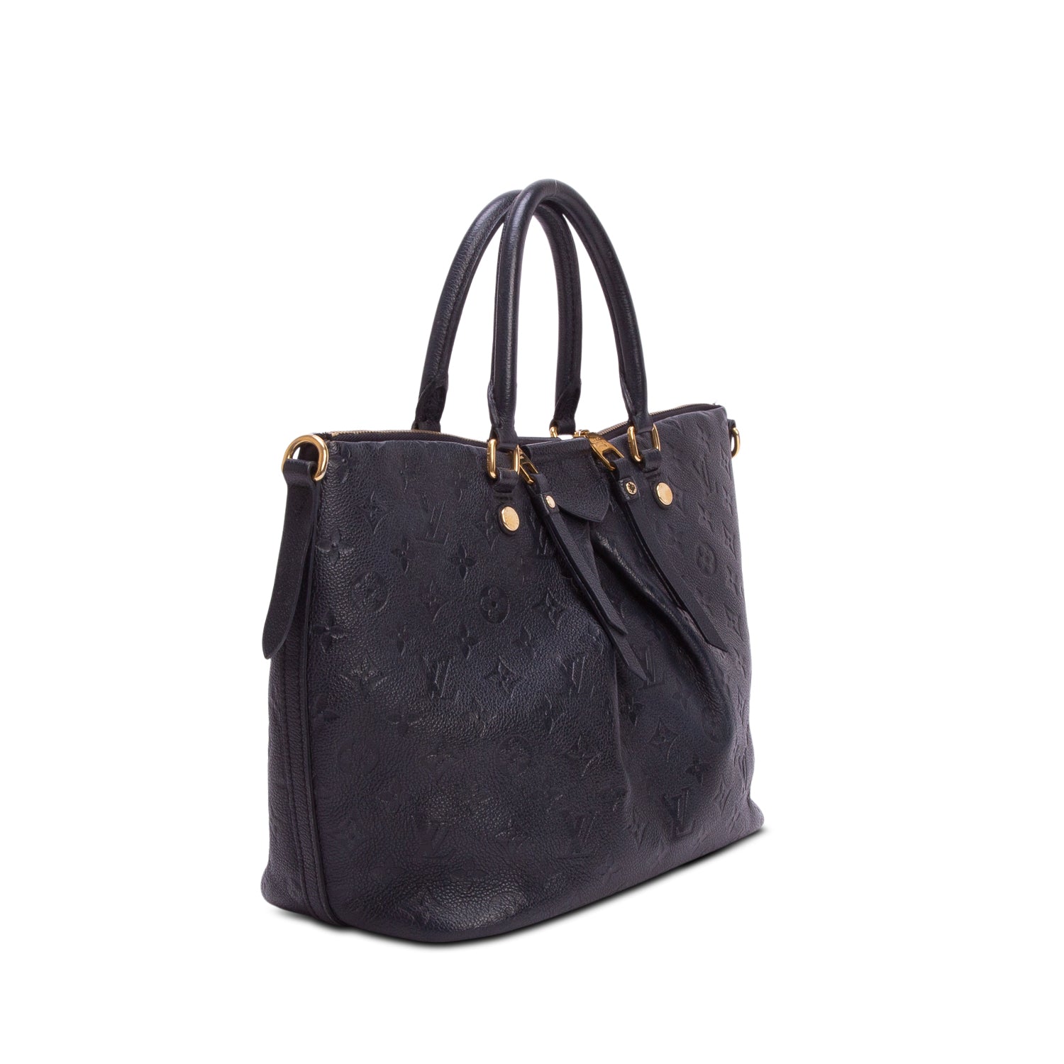 Louis Vuitton Black Empreinte Mazarine PM