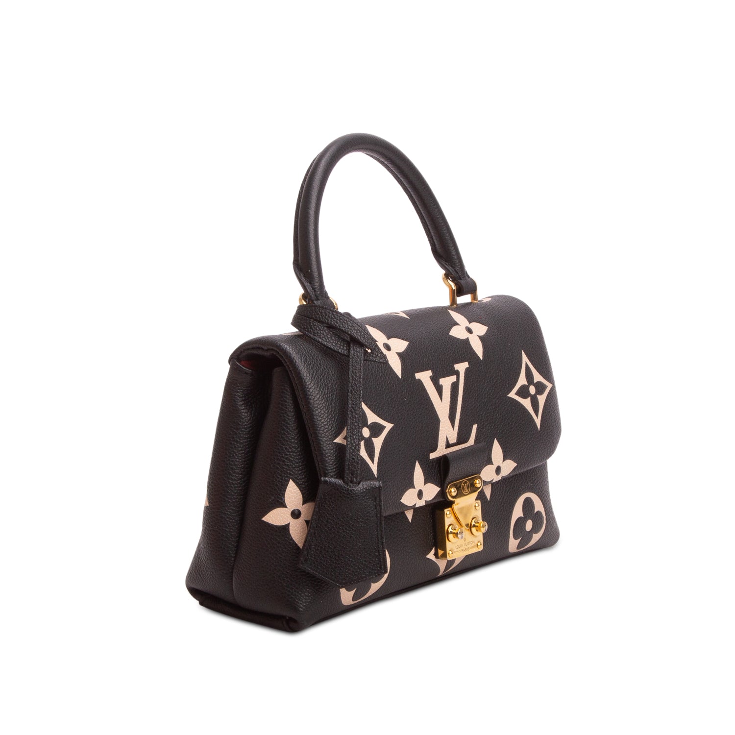 Louis Vuitton Black Empreinte Monogram Giant Madeleine BB w/ Box & Strap