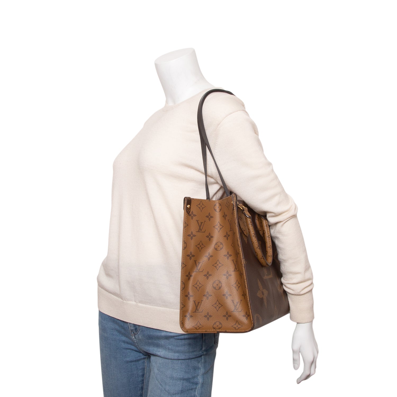 Louis Vuitton Reverse Monogram Giant OnTheGo MM w/ Box