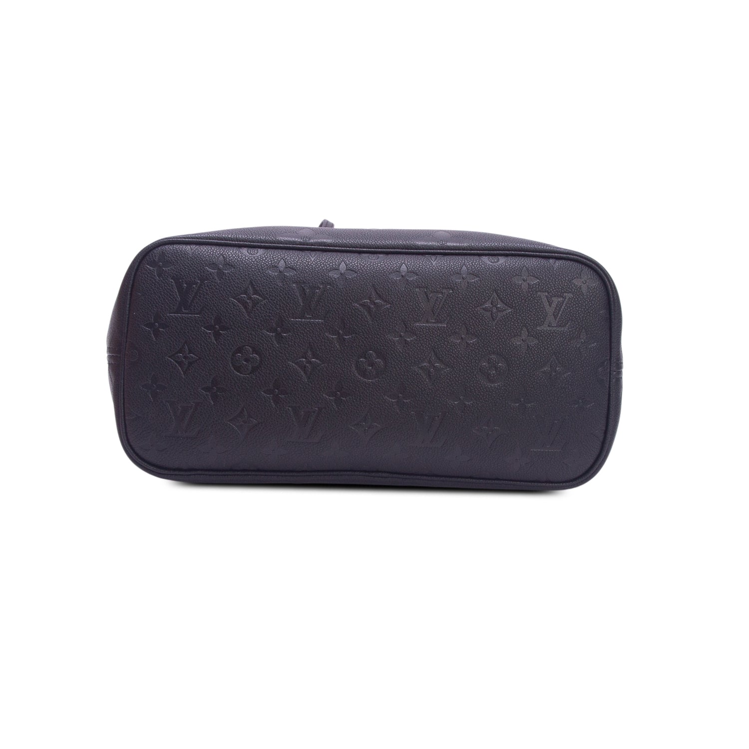 Louis Vuitton Black Empreinte Monogram Giant Neverfull MM w/ Box & Pouch