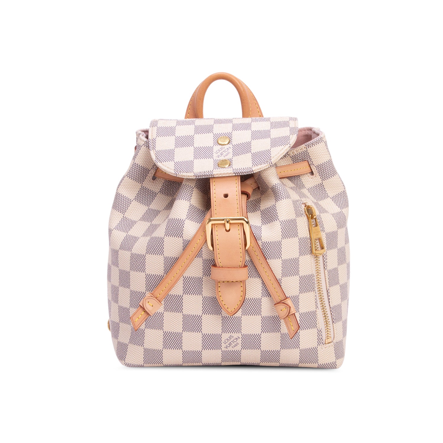 Louis Vuitton 2020 Damier Azur Sperone BB Backpack