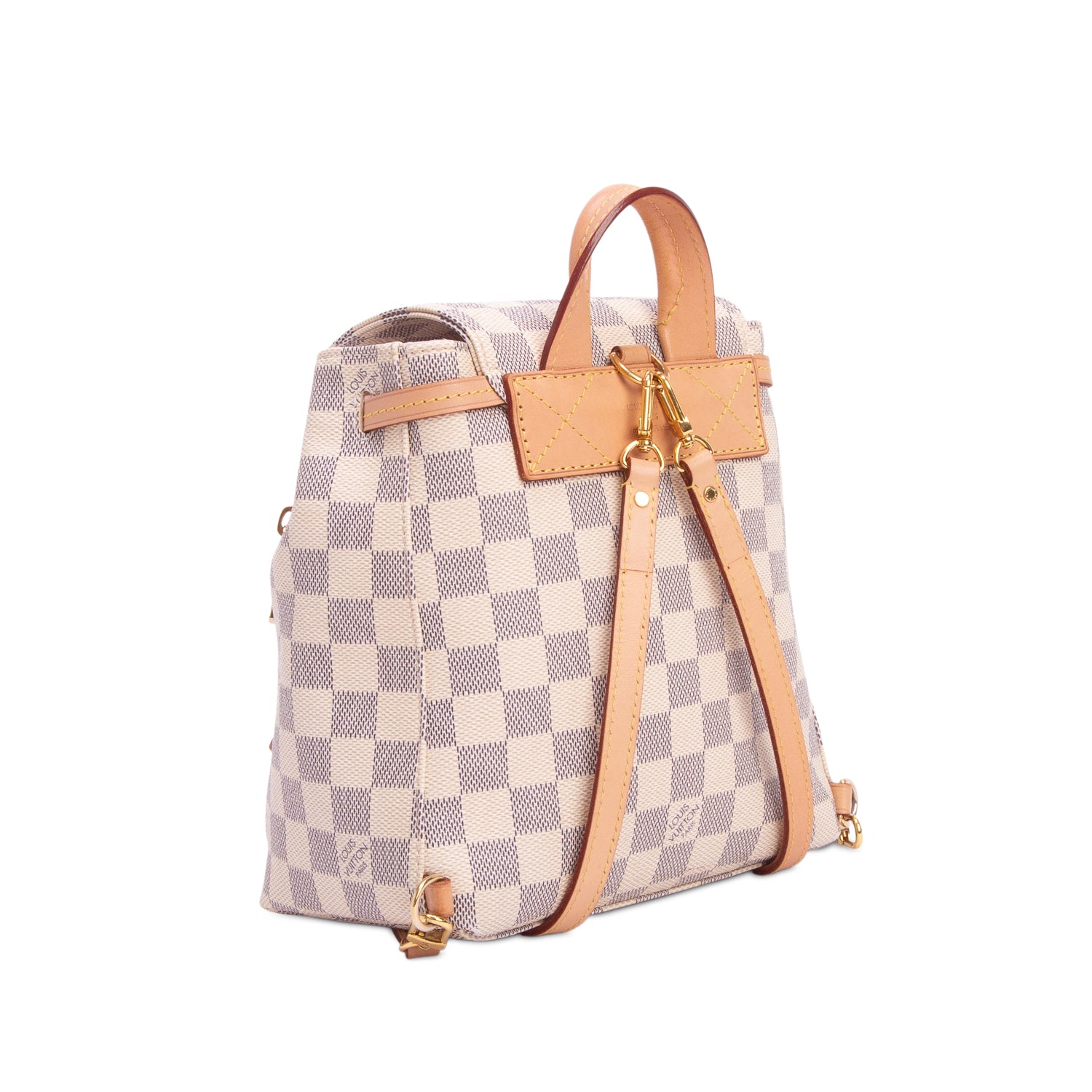Louis Vuitton 2020 Damier Azur Sperone BB Backpack
