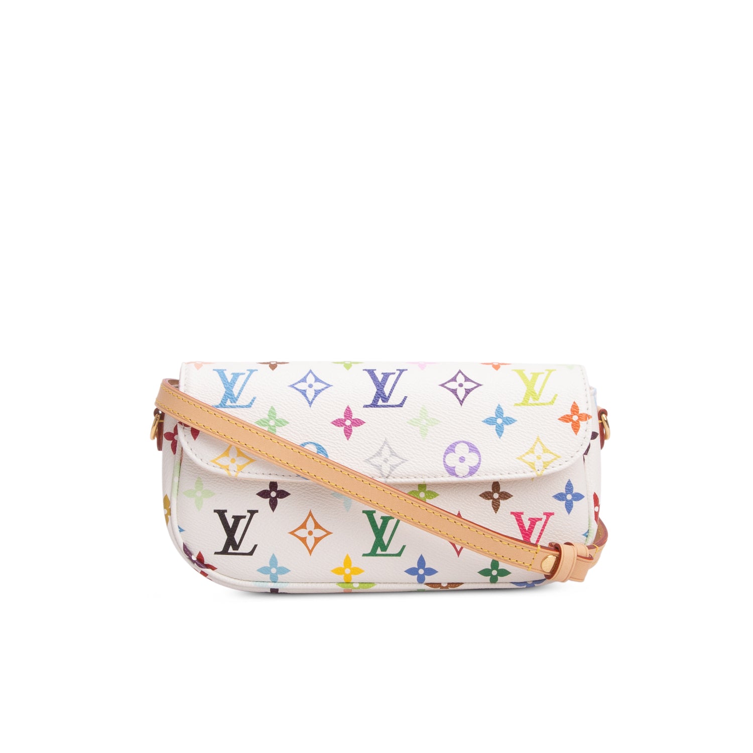 Louis Vuitton Monogram Multicolor LV x TM Ivy Wallet on Chain w/ Strap