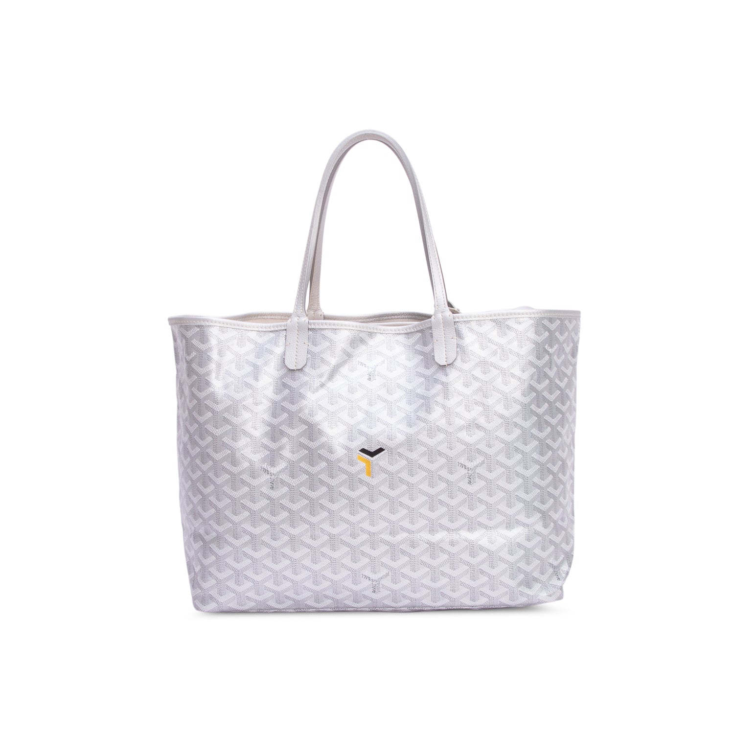 Goyard 2020 Silver Precious Metals Saint Louis PM Tote w/ Pouch