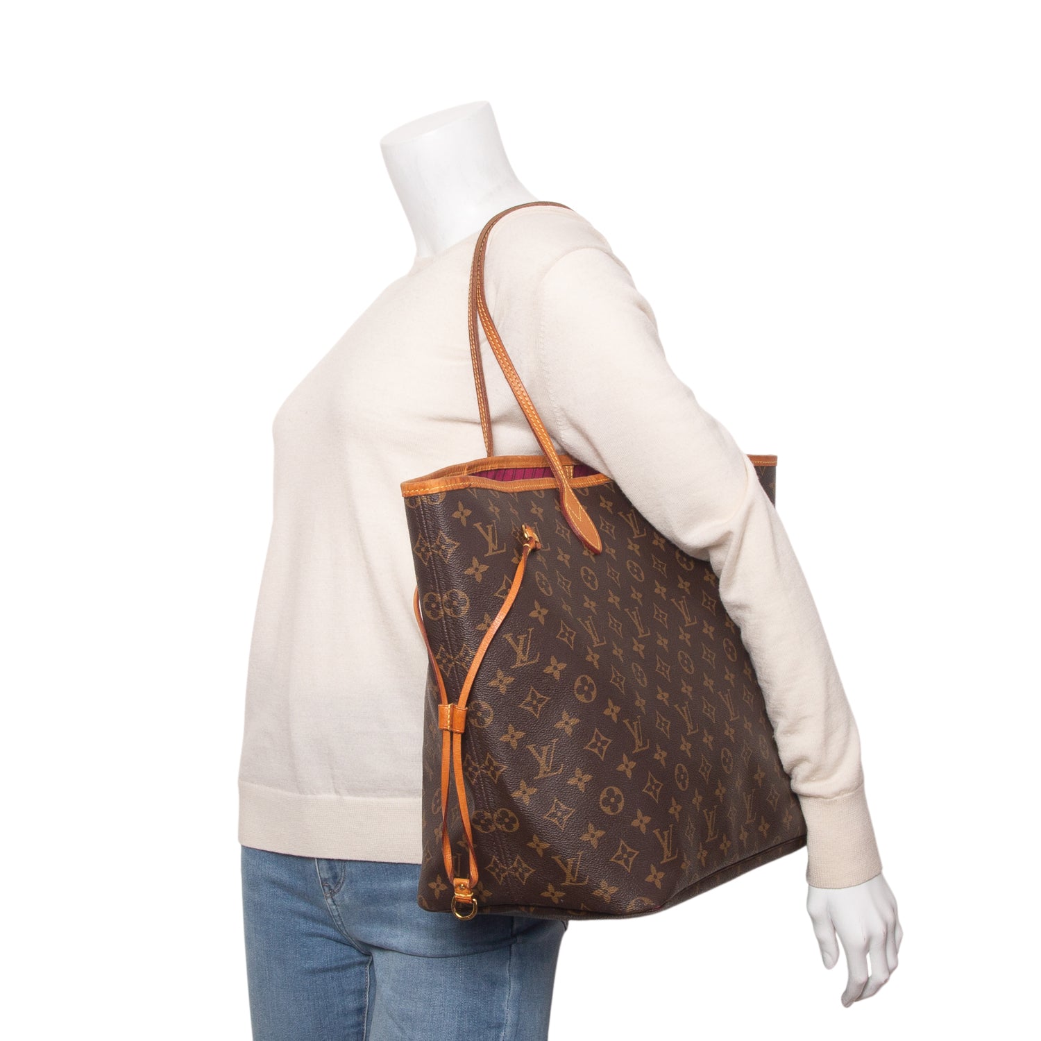 Louis Vuitton Monogram Neverfull GM w/ Pouch