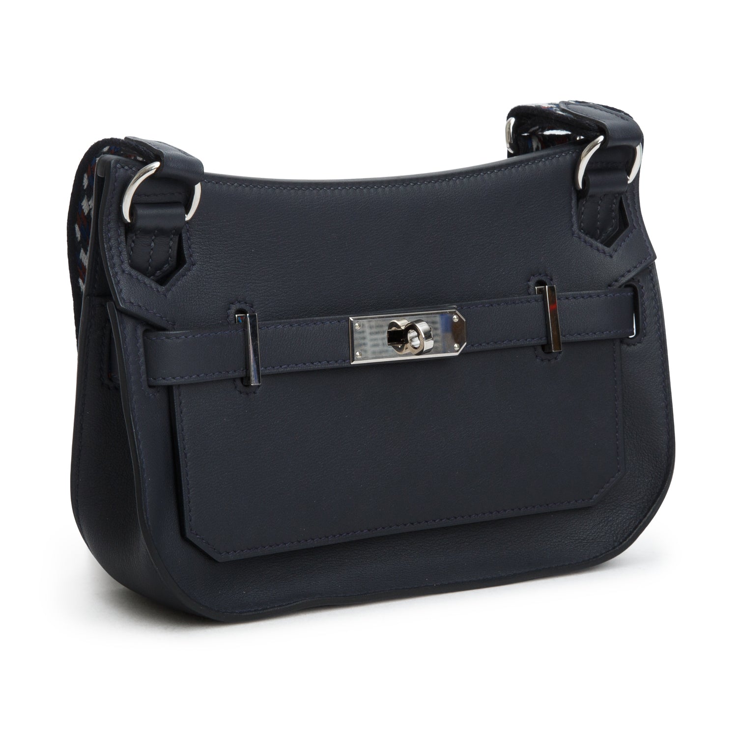 Hermes 2023 Bleu Nuit Swift Zigzag Mini Jypsiere