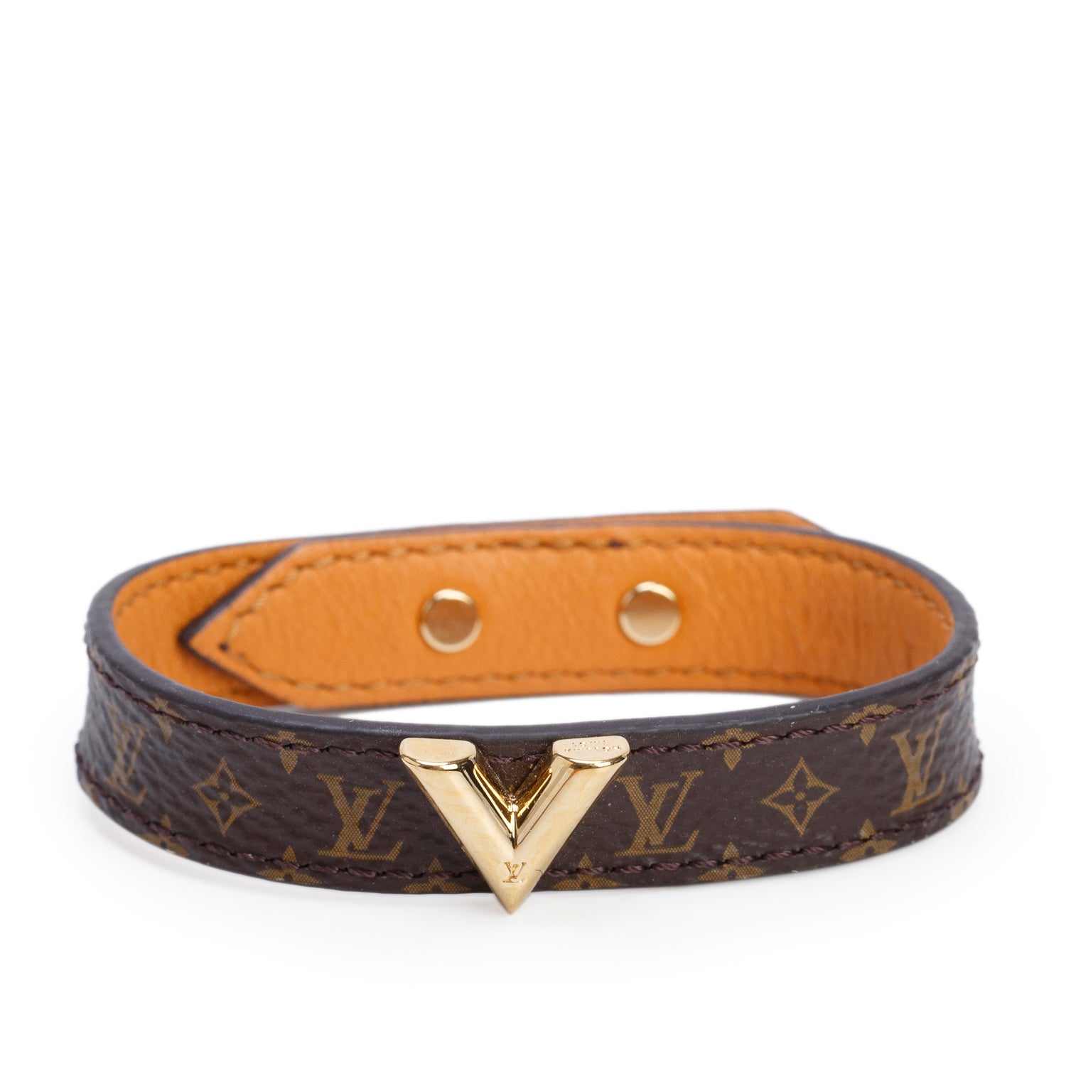 Louis Vuitton Monogram Essential V Bracelet w/ Box
