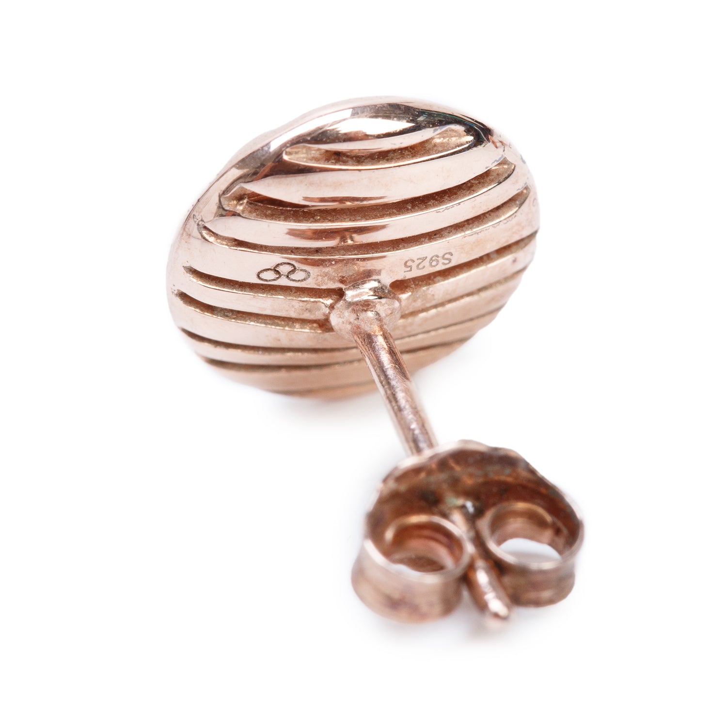 Links of London Rose Gold Vermeil Sterling Silver Essential Stud Earrings